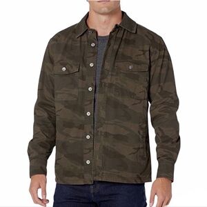 BLANKNYC The Trooper Shirt Jacket Shacket NEW Camo Camouflage Size M 100% Cotton